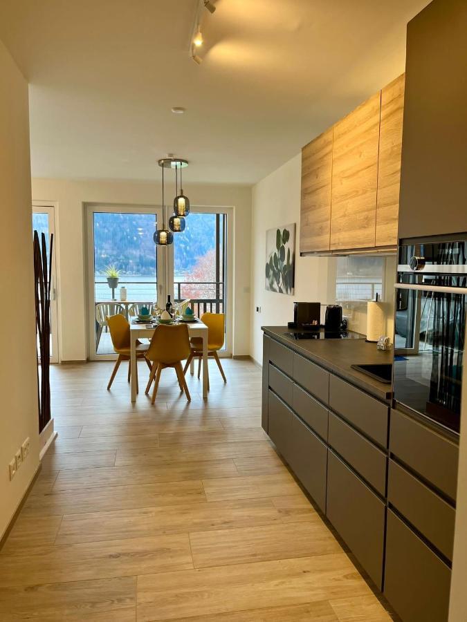 Ferienwohnung Mit Seeblick - Ossiacher See Gerlitzen Sattendorf Exterior foto